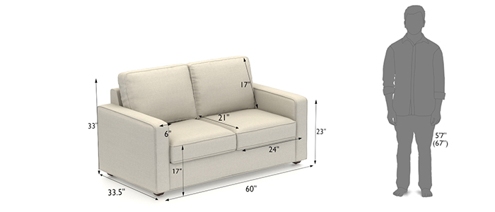 Ronaldo Fabric Sofa 7Seater